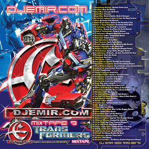 Transformers Mixtape CD
