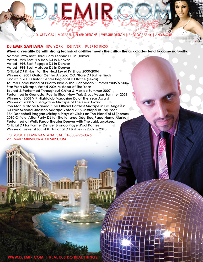 DJ Emir Press Kit package - DJ Awards, DJ Battles and Accolades Page